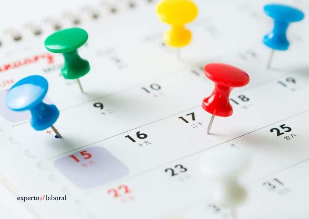 Horario reducción jornada